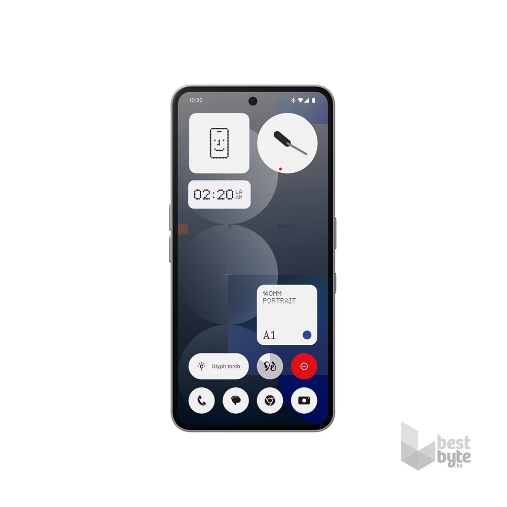 Nothing Phone (3a) Pro 12/256GB DualSIM kártyafüggetlen okostelefon - szürke (Android)