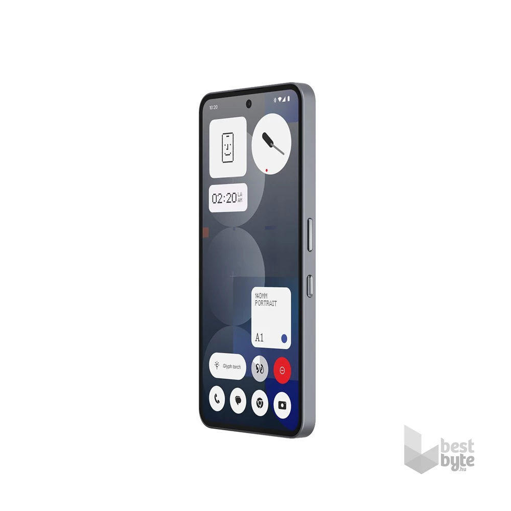 Nothing Phone (3a) Pro 12/256GB DualSIM kártyafüggetlen okostelefon - szürke (Android)