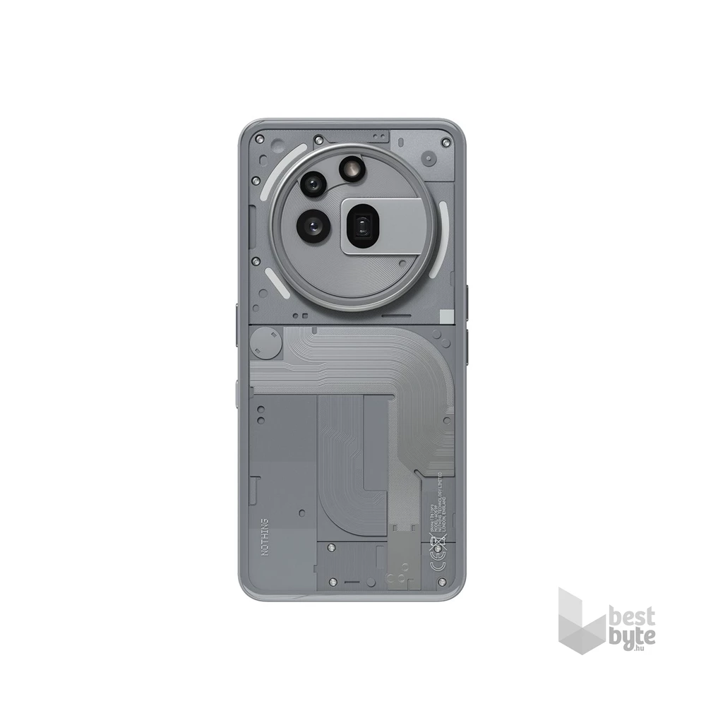 Nothing Phone (3a) Pro 12/256GB DualSIM kártyafüggetlen okostelefon - szürke (Android)