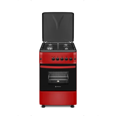 Novacook F5S40G2 R meggypiros gáztűzhely