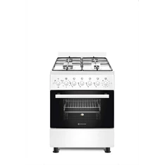 Novacook F6B40EF W fehér, szabadonálló, gáz, kombinált, főzőzóna: 4, sütő:66L, grill, tűzhely (Újszerű)