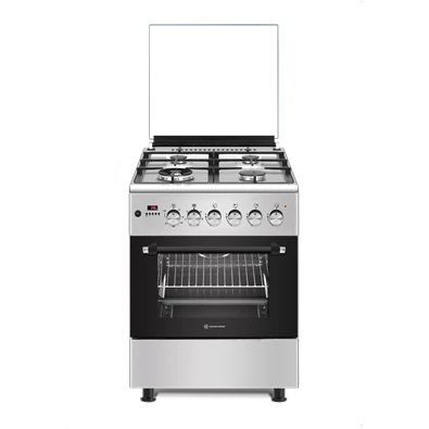 Novacook F6TS40EG-HI Exclusive Line 60 inox kombinált tűzhely