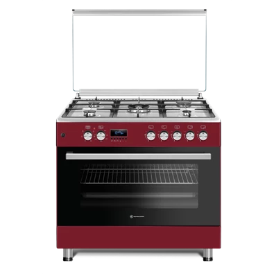 Novacook F9S50E6-RD Exclusive Line 90 meggypiros kombinált tűzhely