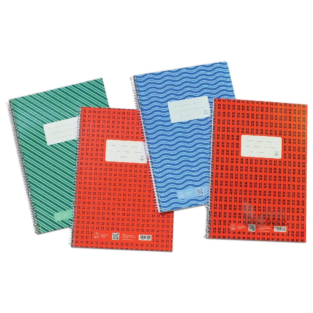 Novum A4 80 lapos vonalas spirálfüzet