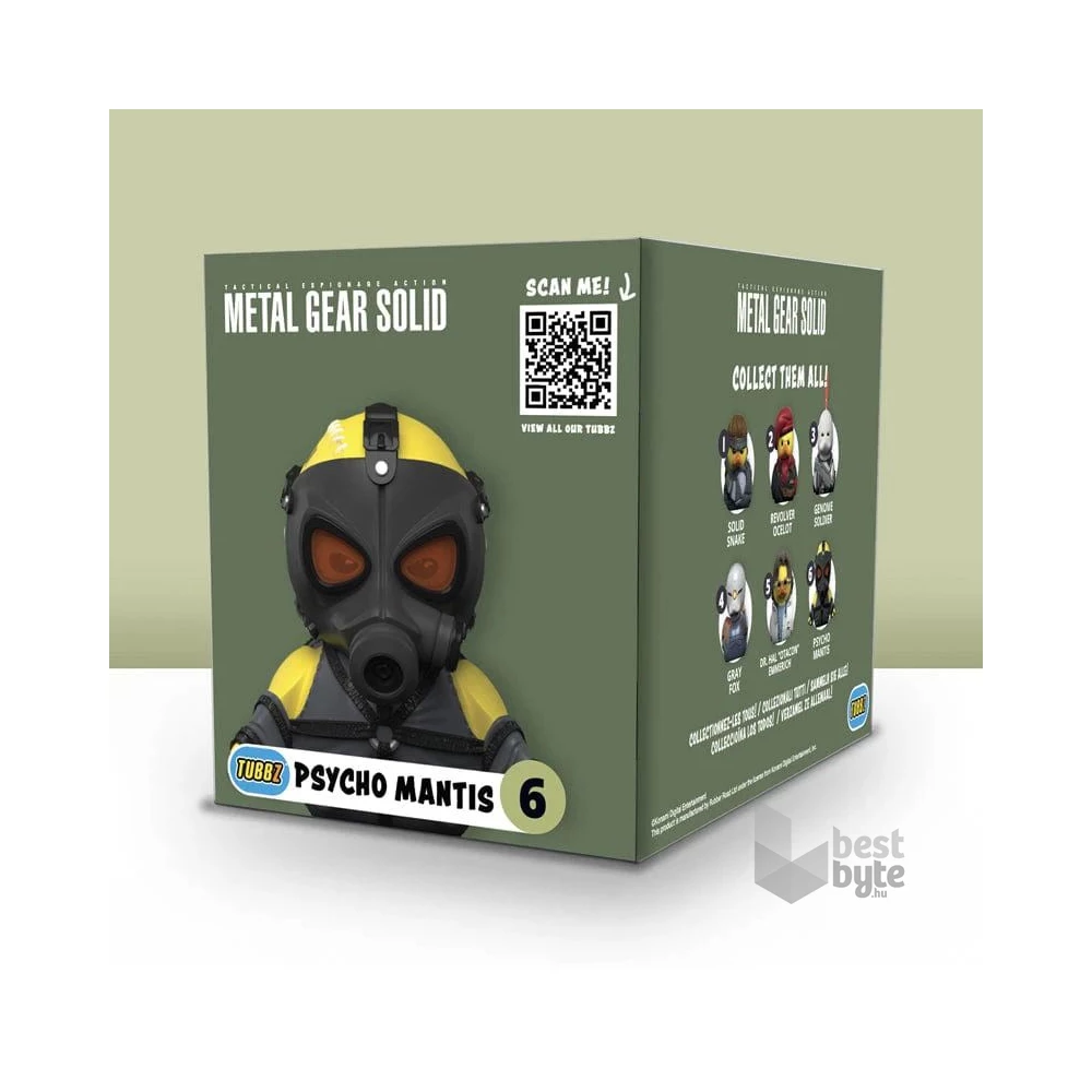 Numskull Tubbz Boxed - Metal Gear Solid "Psycho Mantis" gumikacsa