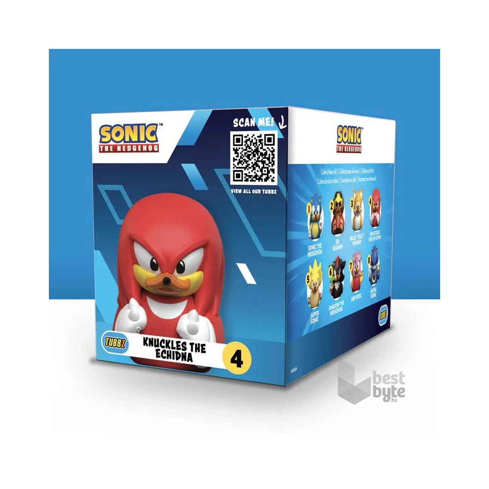Numskull Tubbz Boxed - Sonic "Knuckles" gumikacsa