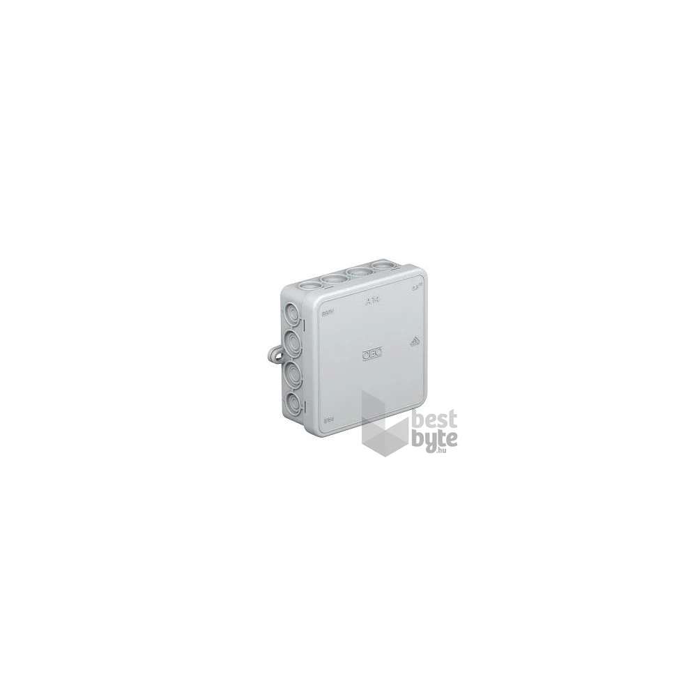 OBO A 14 100x100x38mm 10db/csomag világosszürke leágazódoboz