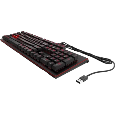 OMEN by HP Encoder Cherry MX Red fekete gamer billentyűzet