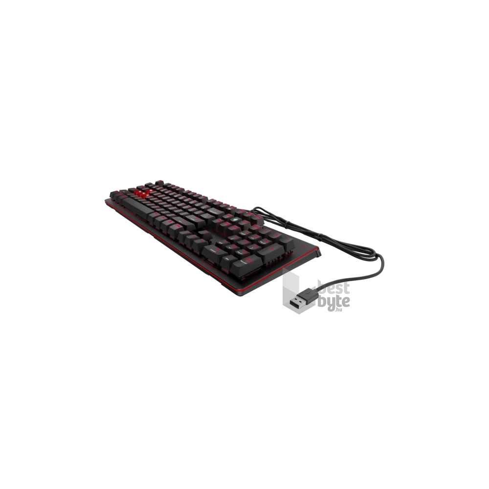 OMEN by HP Encoder Cherry MX Red fekete gamer billentyűzet