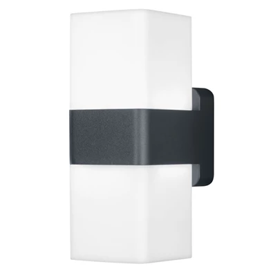 Ledvance Smart+ WiFi Wall Cube falra szerelhető okos lámpa sötét szürke, színváltós okos,  vezérelhető  lámpatest