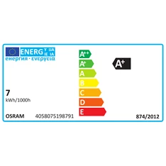 Osram Value PAR16 műanyag ház/6,9W/575lm/4000K/GU10/230V/36fok/83lm/W LED spot izzó