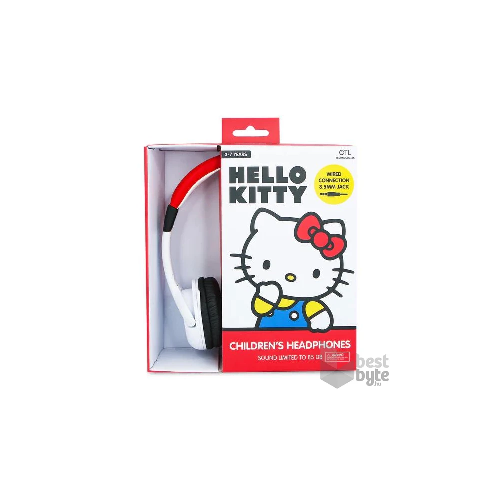 OTL HK1180 Hello Kitty 3D vezetékes gyerek fejhallgató