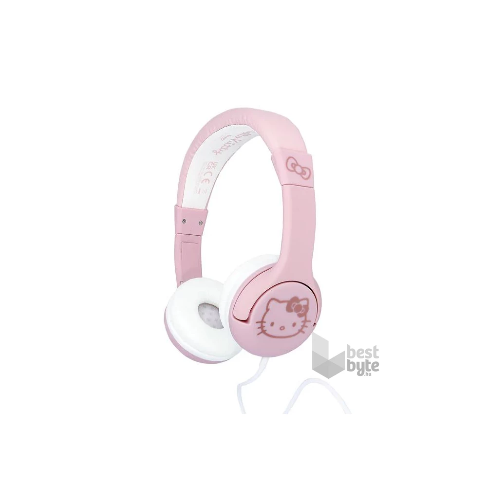 OTL HK1184 Hello Kitty Rose Gold vezetékes gyerek fejhallgató
