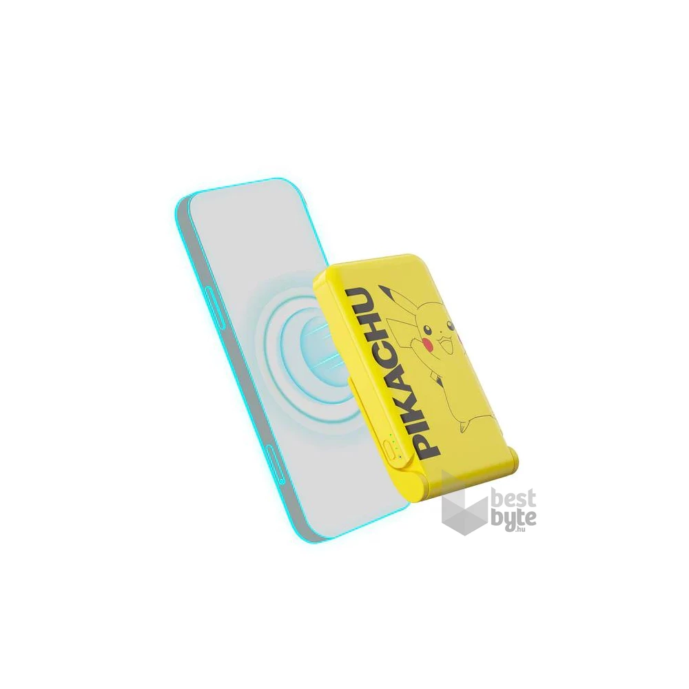 OTL PK1191 Pokémon Pikachu mágneses vezeték nélküli power bank