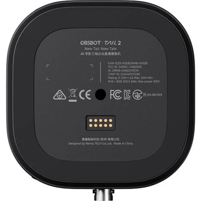 Obsbot OAB-2305-CW Tail 2 AI-Powered PTZR 4K Live Production szürke webkamera