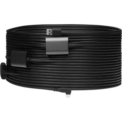 Obsbot OCB-2309-CE 20m USB-C - USB-A 3.2 Gen 1 M/M fekete kábel
