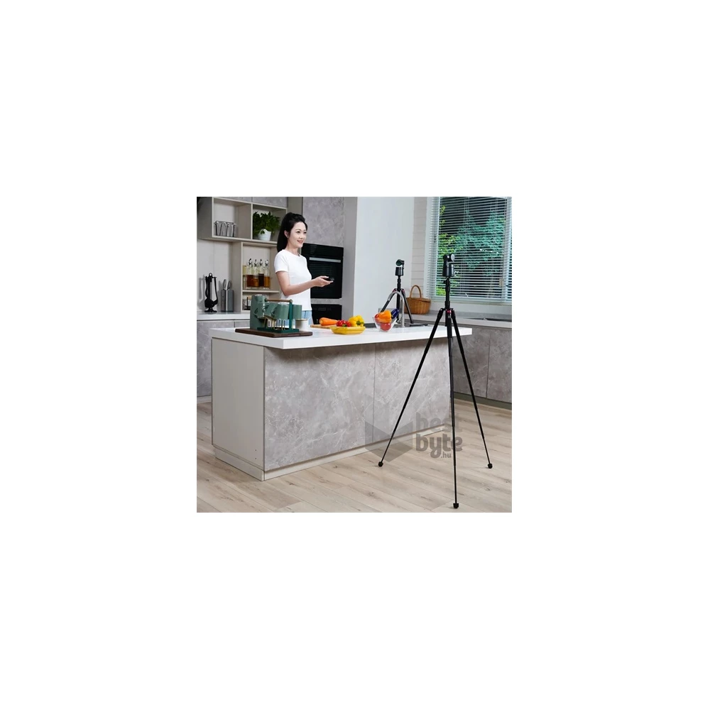 Obsbot OTB-2310-CE Foldable Lightweight 24-144cm fekete kamera tartó tripod állvány
