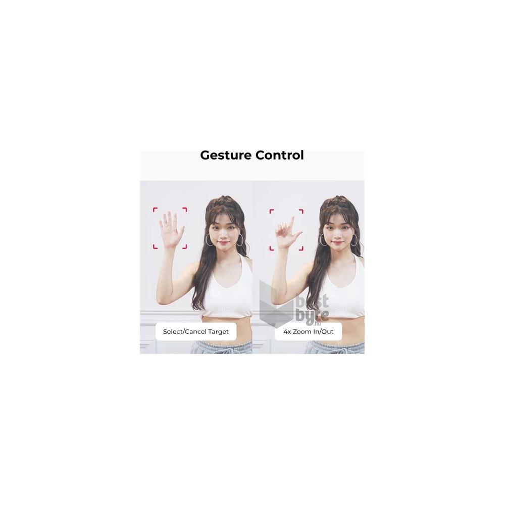 Obsbot OWB-2105-CE Tiny 4K webkamera AI-Powered PTZ fekete
