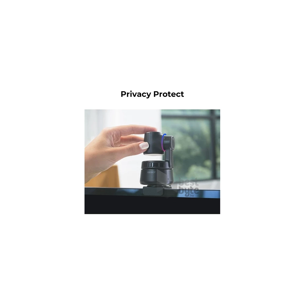 Obsbot OWB-2105-CE Tiny 4K webkamera AI-Powered PTZ fekete