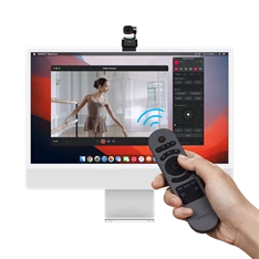 Obsbot Tiny Smart szürke távvezérlő