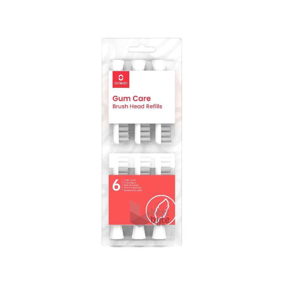 Oclean Gum Care W06 (6 db) fehér fogkefe fej