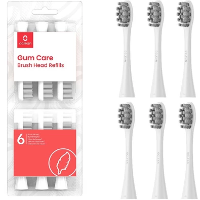 Oclean Gum Care W06 (6 db) fehér fogkefe fej