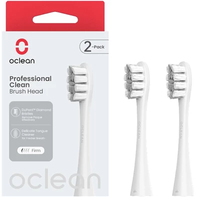 Oclean Professional clean (2db) szürke fogkefe fej