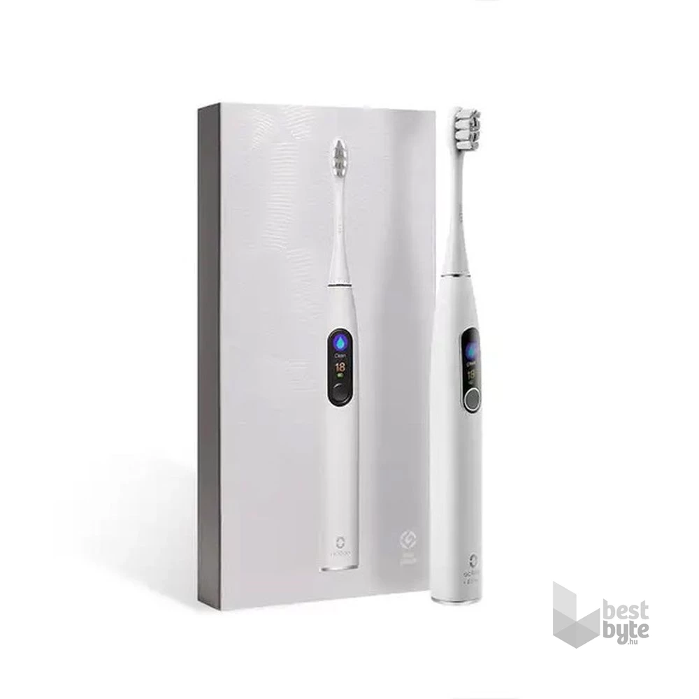 Oclean X Pro Elite szürke elektromos fogkefe szett