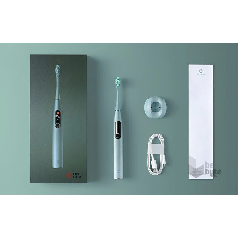 Oclean X Pro Mist Green szónikus elektromos okos fogkefe