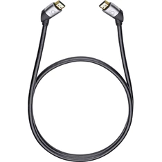 Oehlbach 137 Easy Connect HS. 40 1,44m fekete HDMI kábel ethernettel