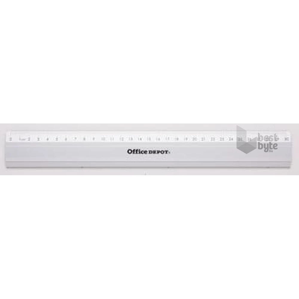 Office Depot 30cm-es alumínium vonalzó