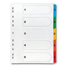 Office Depot A4 1-5 karton maxi regiszter