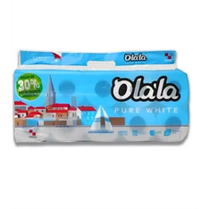Olala Pure 10 tekercses 3 rétegű toalettpapír