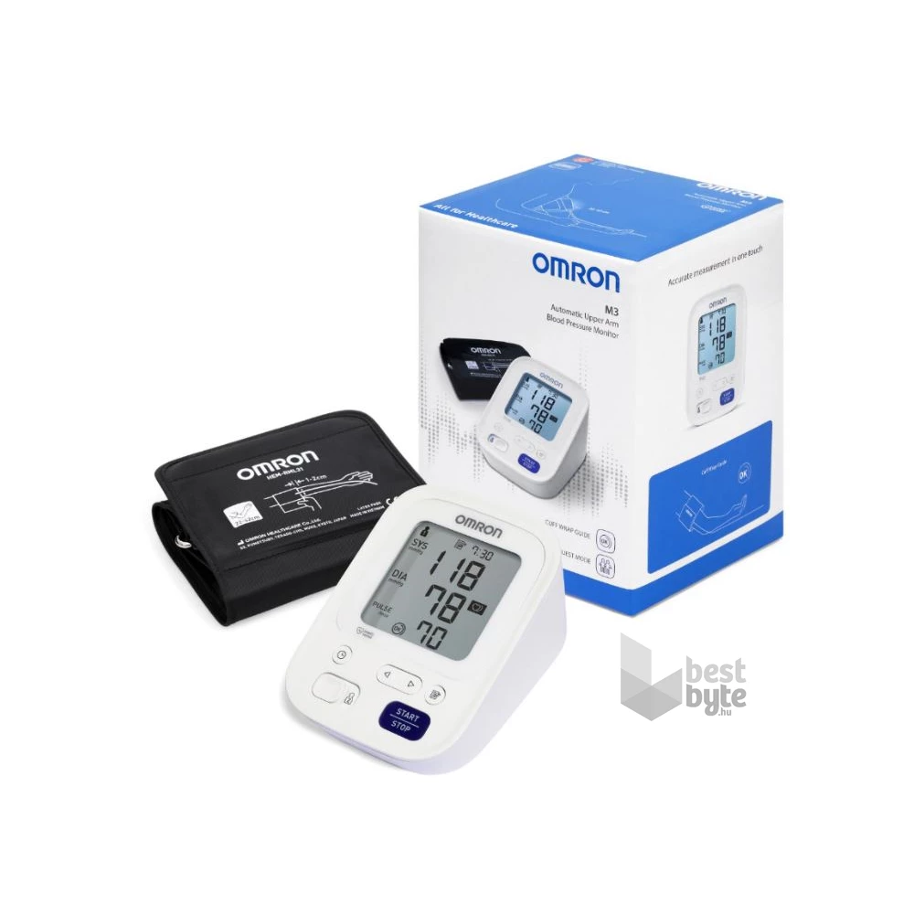 Omron M3 Intellisense felkaros vérnyomásmérő