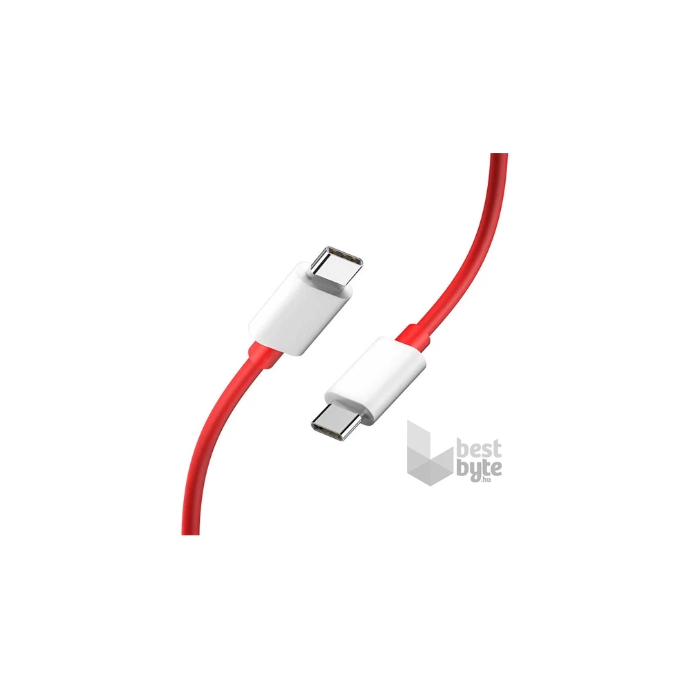 Oneplus 5481100048 1,5m Type-C piros adat- és töltőkábel
