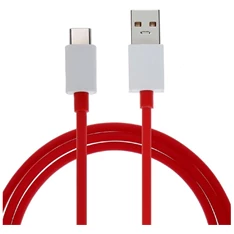Oneplus D401 / 5461100012 1,5m USB - Type-C piros adat- és töltőkábel