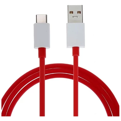 Oneplus D401 / 5461100012 1,5m USB - Type-C piros adat- és töltőkábel