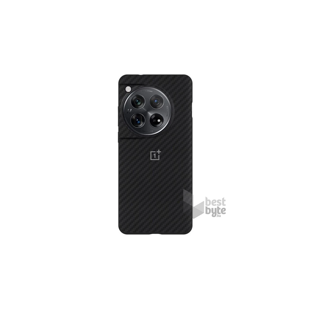 Oneplus OPARAMID12BK OnePlus 12 5G fekete aramid hátlap