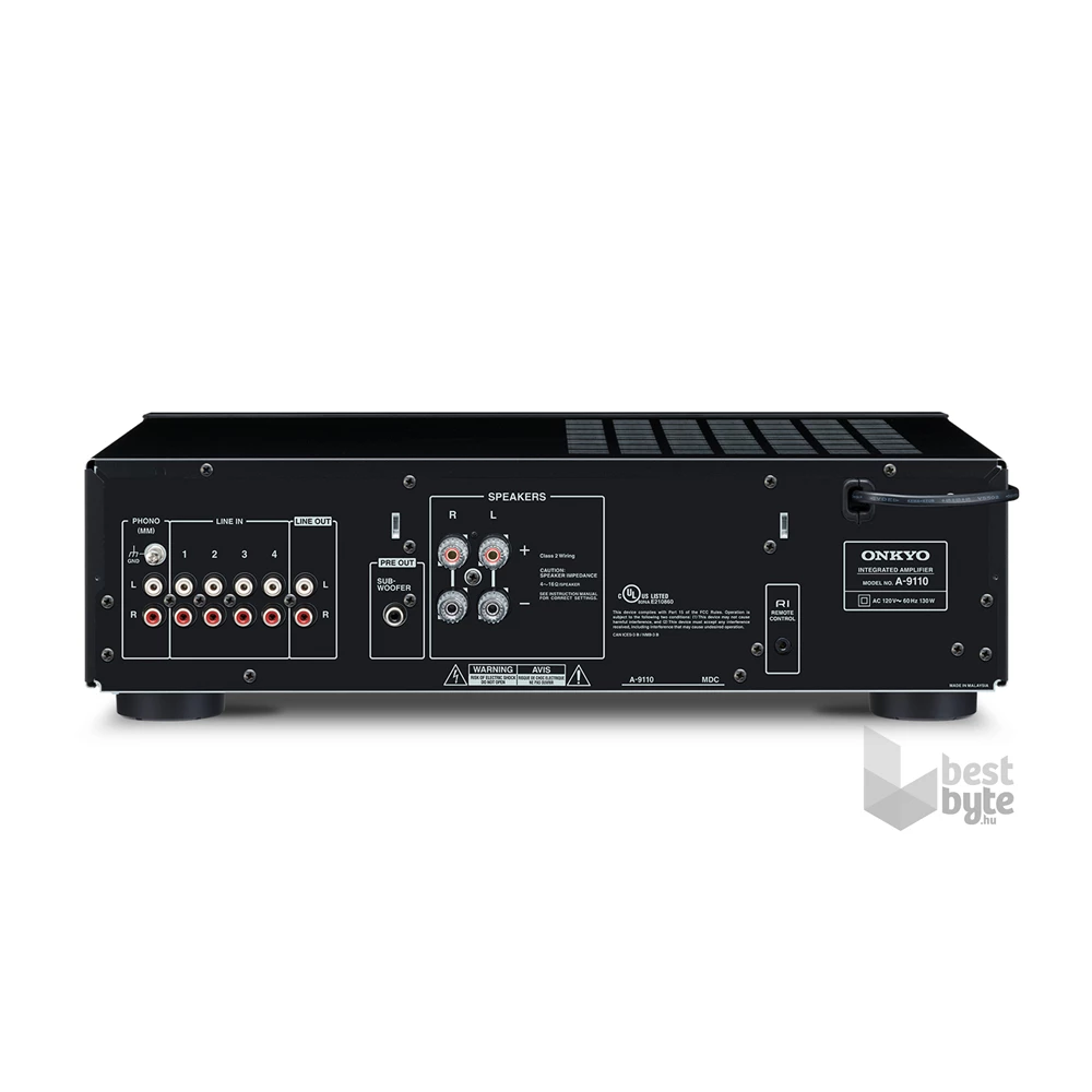 Onkyo A-9110 fekete integrált erősítő
