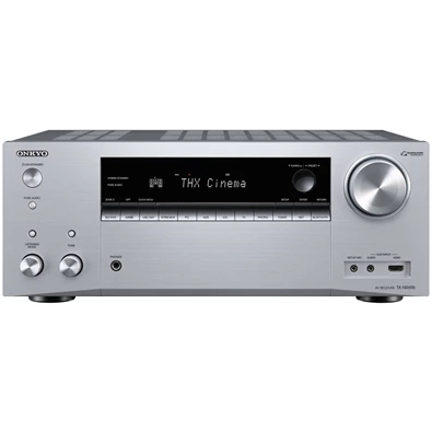 Onkyo TX-NR 696 ezüst házimozi rádióerősítő