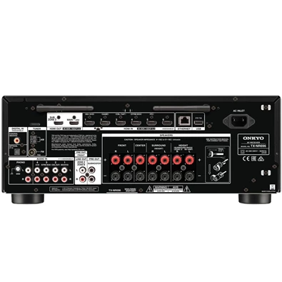 Onkyo TX-NR 696 ezüst házimozi rádióerősítő