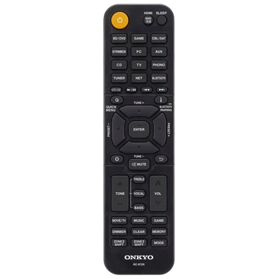 Onkyo TX-NR 696 ezüst házimozi rádióerősítő