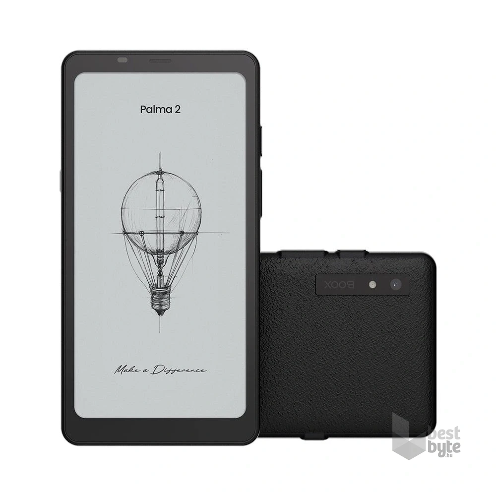 Onyx BOOX Palma 2 6,1" 6GB/128GB, WiFi/BT fekete E-Book olvasó