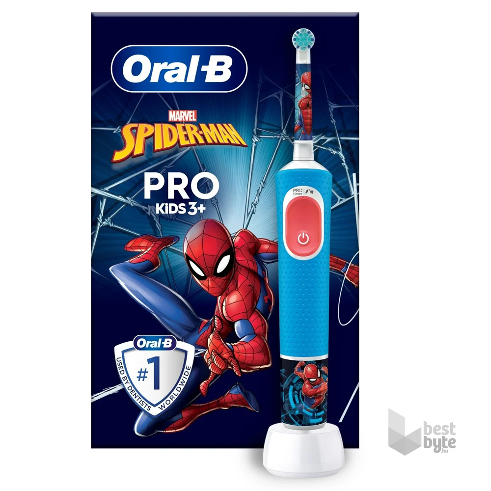 Oral-B D103 Vitality PRO Spiderman gyerek elektromos fogkefe