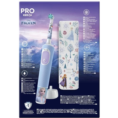 Oral-B D103 Vitality PRO jégvarázs gyerek elektromos fogkefe tokkal