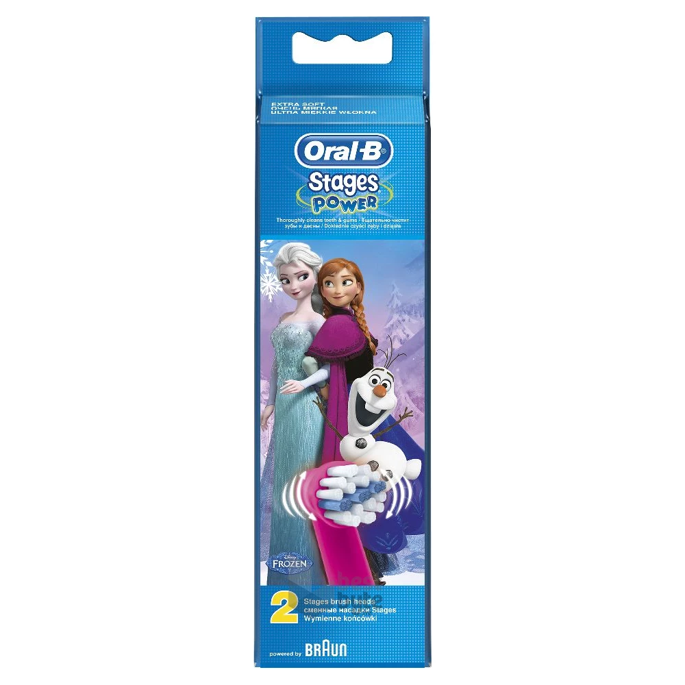 Oral-B Kids Frozen 2 db-os fogkefefej szett