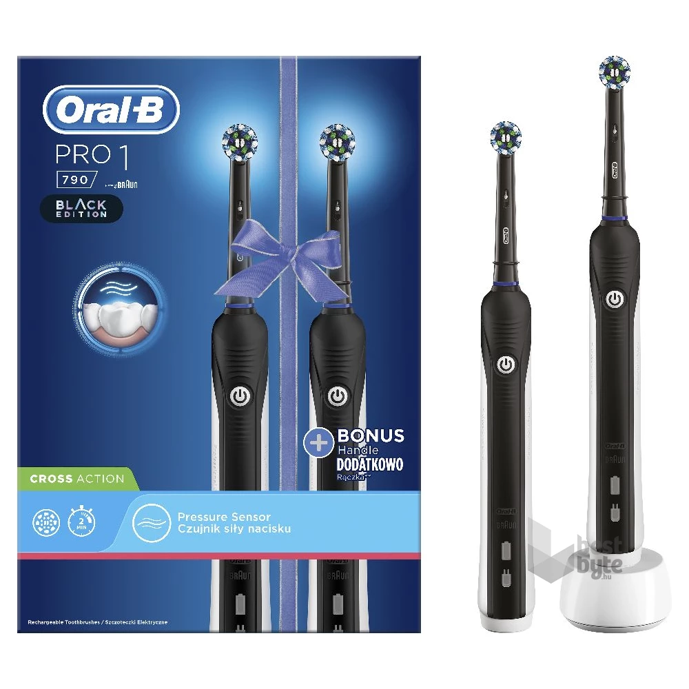 Oral-B Pro 1 790 Duo 2 db-os elektromos fogkefe szett