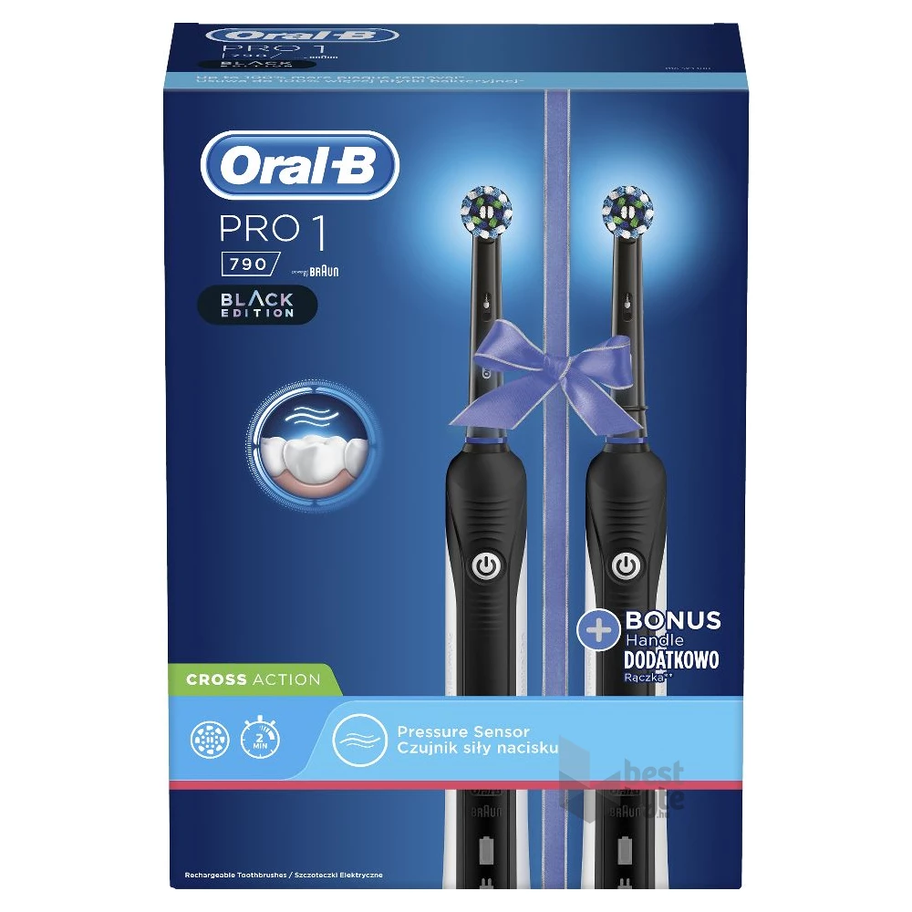 Oral-B Pro 1 790 Duo 2 db-os elektromos fogkefe szett