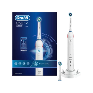 Oral-B Smart 4 4000N fehér elektromos fogkefe