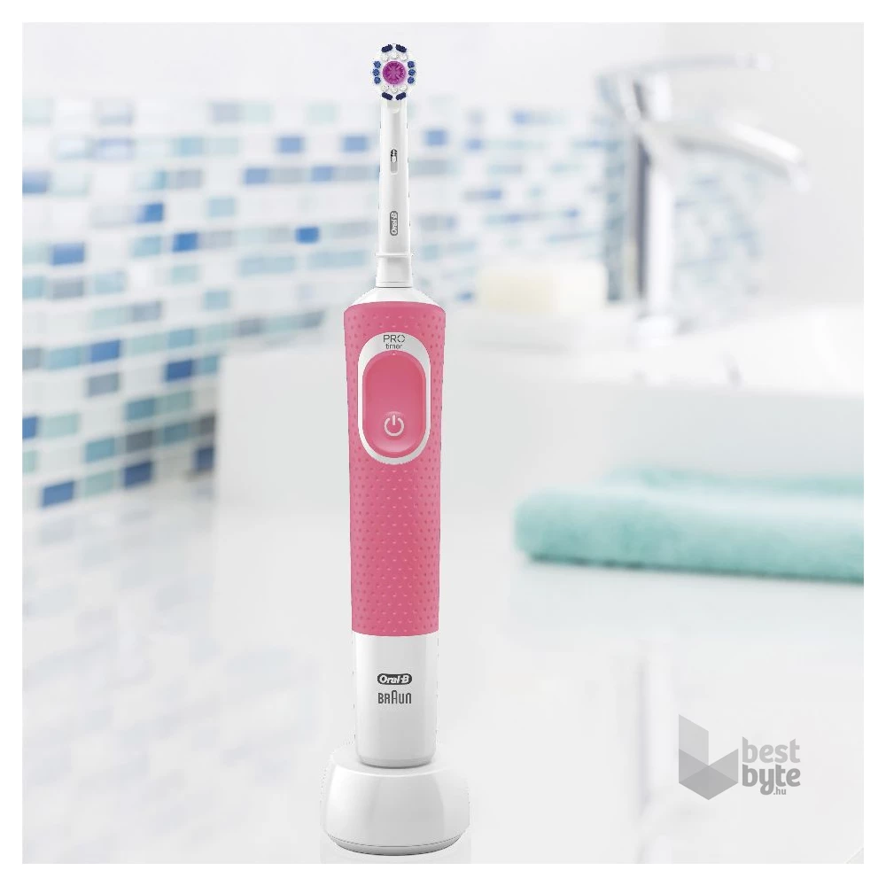 Oral-B Vitality 100 rózsaszín elektromos fogkefe